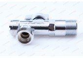 Кран угловой для подключения сантехнических приборов 1/2