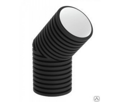 Отвод КОРСИС DN/OD 200* 45* SN 8 гоф Отвод КОРСИС DN/OD 200* 45* SN 8 гоф