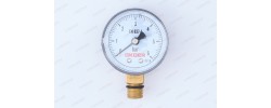 Манометр 6 атм хром нижнее подключение KM 502R Koer
