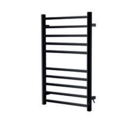 Электрический полотенцесушитель 135W, 220-240V с таймером черный EPS-5387S-10TB ZERIX