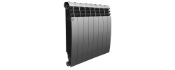 Биметаллический радиатор 500 new BiLiner Silver Satin 95000 Royal Thermo