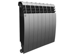Биметаллический радиатор 500 new BiLiner Silver Satin 95000 Royal Thermo