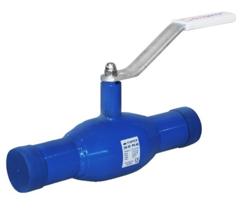 Кран шаровый 100 под приварку Temper Кран шаровый 100 под приварку Temper