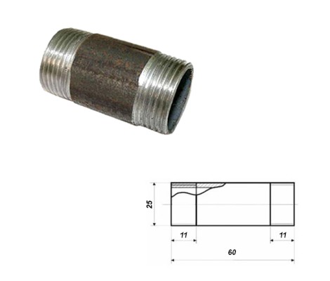 Ниппель д.25 1