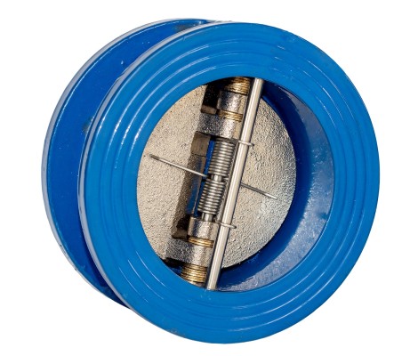 Клапан обратный межфланцевый двухстворчатый 65* 16