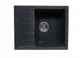 Мойка керамогранитная S-17 прямоугольная асфальт глянец Simgran