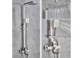 Душевая система KUB-009-J со смесителем из нержавеющей стали SUS304 Mixxus Душевая система KUB-009-J со смесителем из нержавеющей стали SUS304 Mixxus