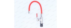 Смеситель для кухни RIO 011 Reflector красный Mixxus Premium 