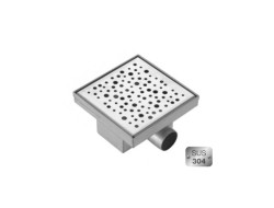 Душевой трап из нержавеющей стали FD20-S150 150х150мм Koer