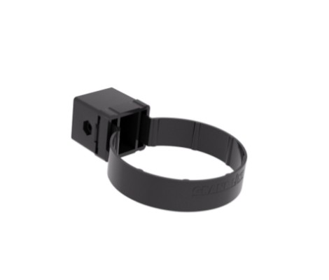 Хомут трубы Kliker ПВХ Premium графит RAL 7024 Grand Line