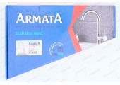 Смеситель д/кухни нерж/сталь ARMATA SUS-011(N) (без подводки)