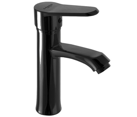 Смеситель для умывальника Maria-001 черный без подводки G-Ferro 