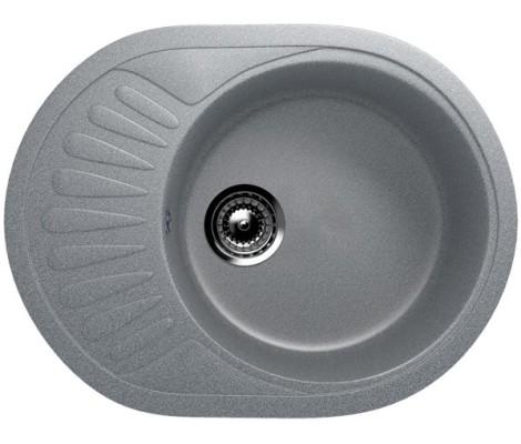 Мойка керамогранитная U - 107м - 309 темно-серый Ulgran