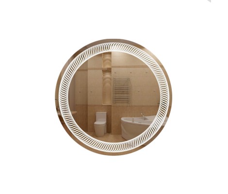 Зеркало 60 круглое с LED подсветкой 6000К 9,6 Вт/м с сенсор. выкл. 325ск КЗСК