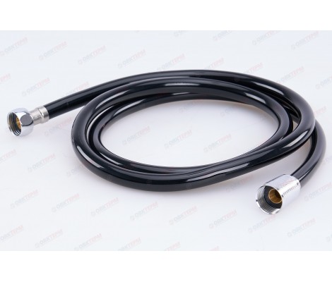 Шланг для душа Chr.Z02 150 см черный Zerix