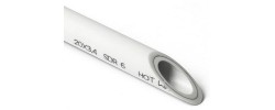 Труба 50x8.3 PN20 с металлом белая Pro Aqua
