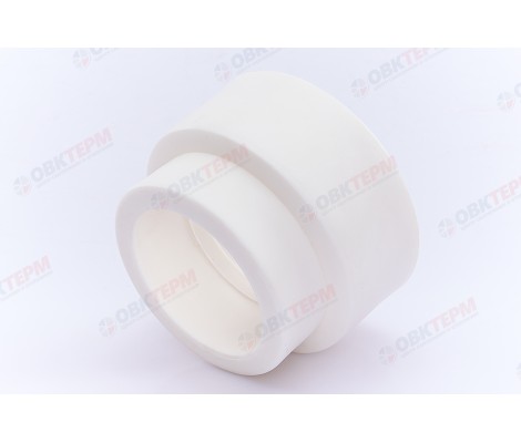 Муфта переходная 75*63 вв белая RTP