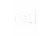 Декоративная манжета 80 мм Protherm
