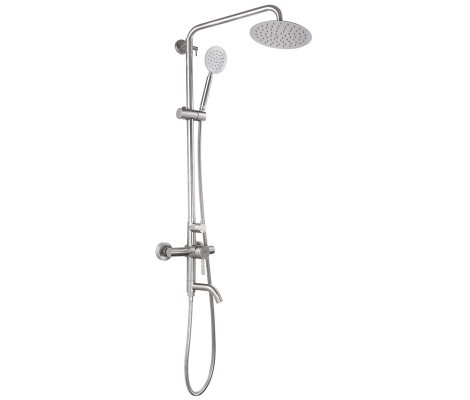 Душевая система SUS-009-J из нержавеющей стали SUS304 Zerix Душевая система SUS-009-J из нержавеющей стали SUS304 Zerix