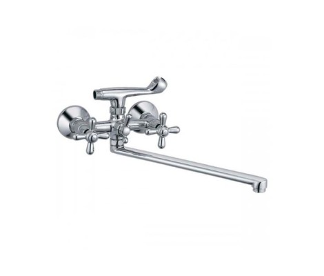 Смеситель для ванны Dominox 143 длинный, буксовый Euro Mixxus Premium