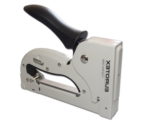 Степлер металлический корпус бытовой тип скобы №53,4-14мм Eurotex