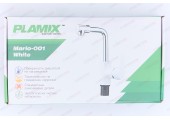 Смеситель для кухни Mario-001 белый без подводки Plamix 