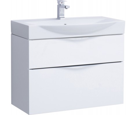 Комплект Тумба Муза 85 подвесная + умывальник Элвис 85 San Star