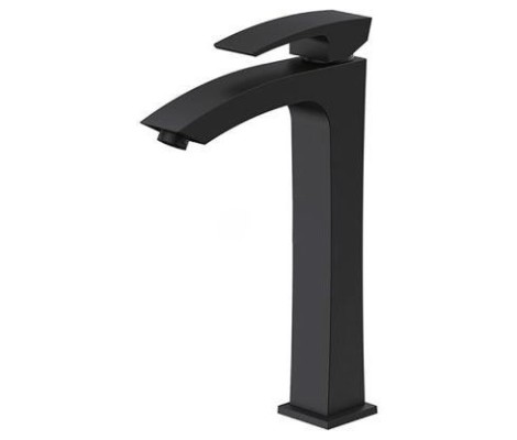 Смеситель для раковины G1007-16 черный высокий Gappo
