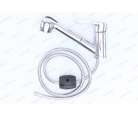 Смеситель для кухни Haman 014 с выдвижной лейкой &Oslash;40 Mixxus Premium