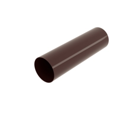 Труба ПВХ 90 3м шоколадная RAL 8017 Grand Line