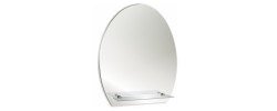 Зеркало овальное Уют 500х575 Silver Mirrors