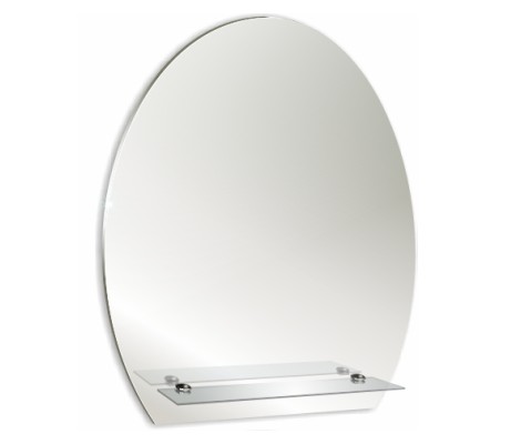 Зеркало овальное Уют 500х575 Silver Mirrors
