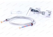 Смеситель для душа F7504 с гигиеническим душем хром Frap
