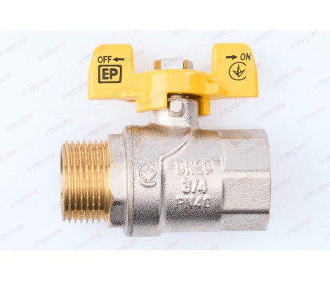 Кран шаровый ГАЗ EUROPRODUCT 3/4