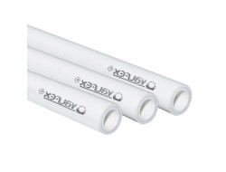 Труба 20x3,4 PN25 с металлом белая Valfex