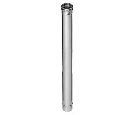 Дымоход 1,0м 430/0,5 мм Ø100 f1001 Ferrum