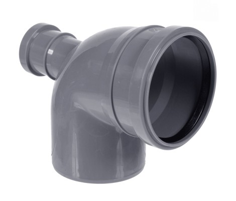 Отвод канализационный 110/50/90° назад Flextron 
