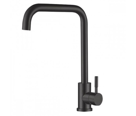 Смеситель для кухни SUS 011-2-G из нержавеющей стали SUS304 &Oslash;40 черный Mixxus