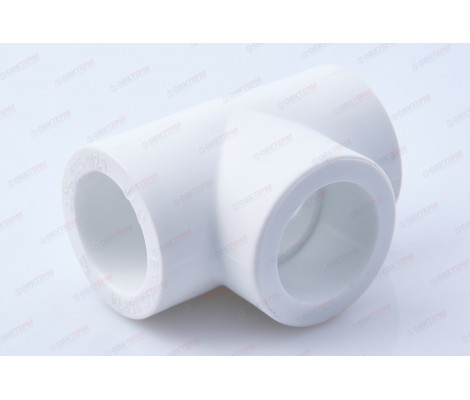 Тройник 25 белый S.A.V.