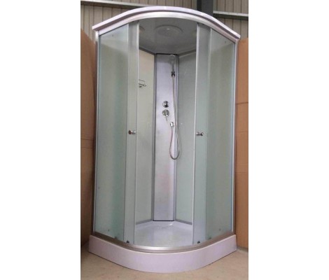 Душевая кабина 281 W 90*90*215 стекло 4мм, низкий поддон Дана 