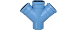 Крестовина одноплоскостная ПП 110х110х100х45 Rain Flow