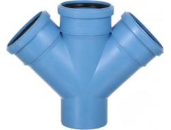 Крестовина одноплоскостная ПП 110х110х100х45 Rain Flow