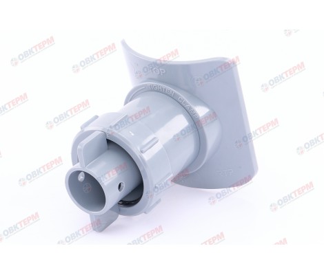 Врезка (адаптер) в канализационную трубу ВК ABS 110х50, серый,РТП