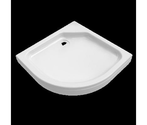 Поддон акриловый ПД22 80*80*17 угловой, низкий Тритон