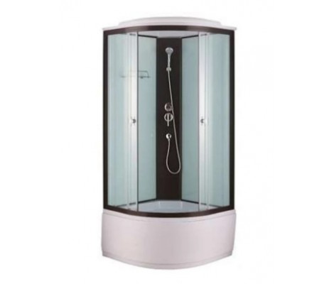 Душевая кабина ALIOTTI ALT-5010W 100*100*215 (стекло 4 мм,средний поддон) 3 места