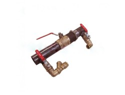 Байпас кран короткий резьбовой 40 1 1/2 