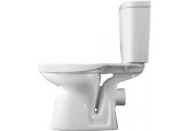 Унитаз-компакт Анимо прямой выпуск, 2 режима, SC крышка дюр,ниж.подкл Santek