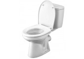 Унитаз-компакт Анимо прямой выпуск, 2 режима, SC крышка дюр,ниж.подкл Santek