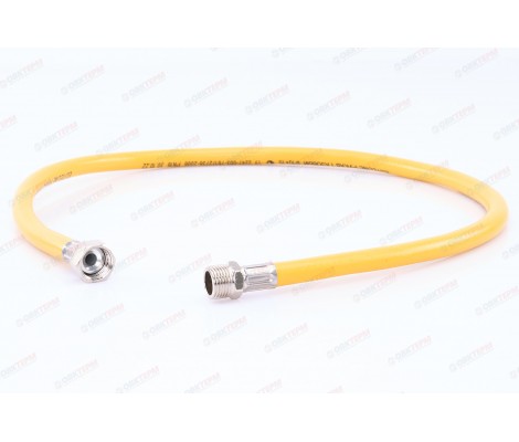 Шланг желтый газовый 1/2 ГШ 120 см ELITELINE