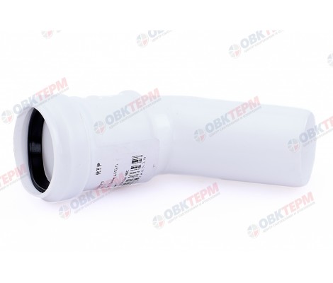 Отвод 32 45° белый RTP